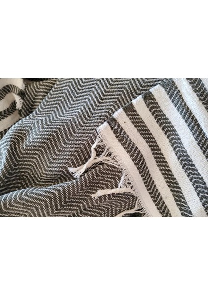 Summer Line Çok Amaçlı Örtü Pike Koltuk Örtüsü 170X220 Haki