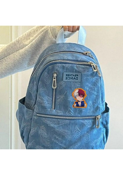 Shoto Todoroki Anime No 2 Ahşap Rozet Marteniçka Bileklik Hediyeli -Çanta-Broş-Aksesuar fırsatları