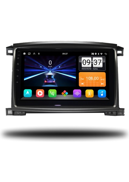 Toyota Landcruiser 2003-2007 Uyumlu 6-128 GB Multimedya Carplay