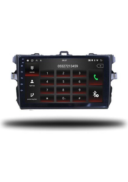 Toyota Corolla 2007-2011 Küçük Çerçeveli 6-128 GB Multimedya Carplay