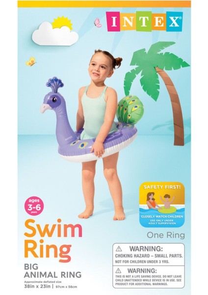 Intex Lama Figürlü Çocuk Havuz ve Deniz Simiti 97 cm 3-6 Yaş indirimleri