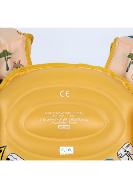 Çocuk Yüzme Kolluğu - Haki/baskılı - Tiswim fiyatları