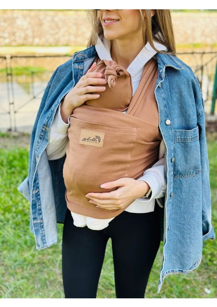 Anakucağı Cepli Bebek Taşıma Şalı, Bebek Askısı Sling
