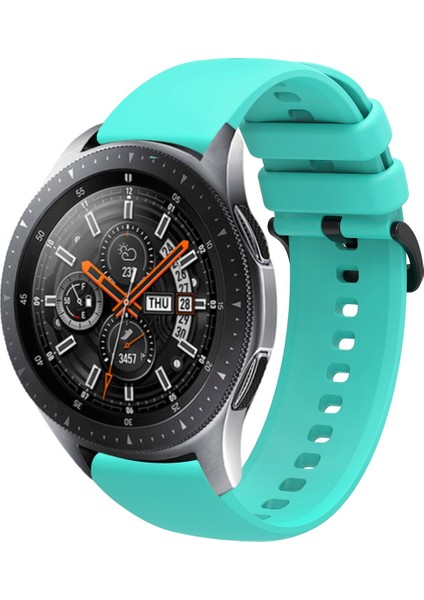 Amazfit Active Edge ile Uyumlu Yumuşak Dokulu Soft Renk Silikon Kordon Kayış