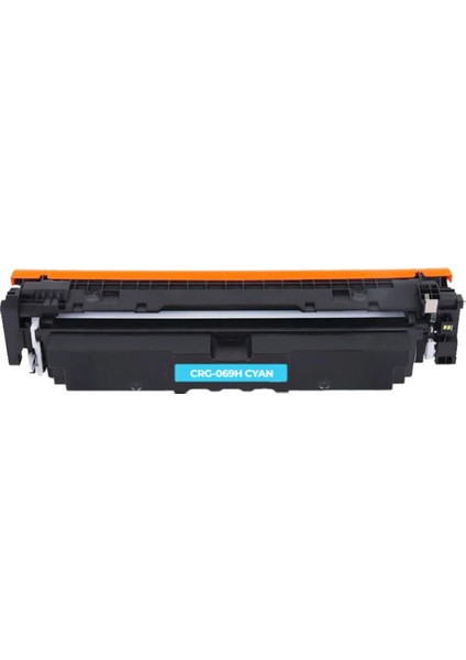 Toner Canon Crg 069H Mavi Muadil Toner Çipli Yüksek Kapasite LBP673 MF752 MF754 modelleri