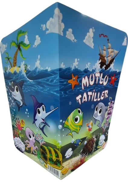 Karne Kabı Mezuniyet Balıklar 5 Adet modelleri