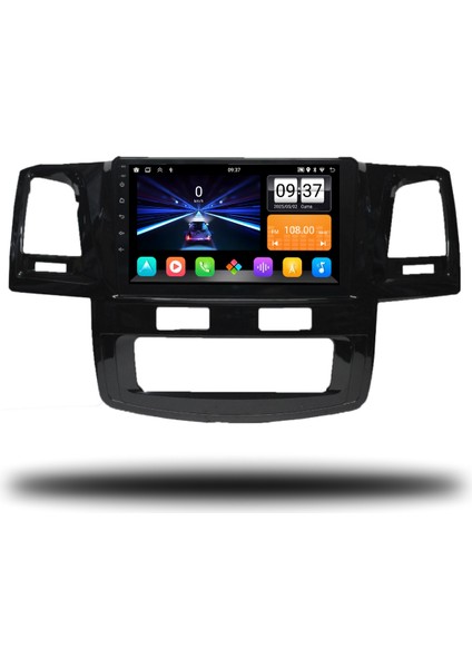 Toyota Hilux 2008-2015 Dijital Klima Uyumlu 2-32 GB Multimedya Carplay