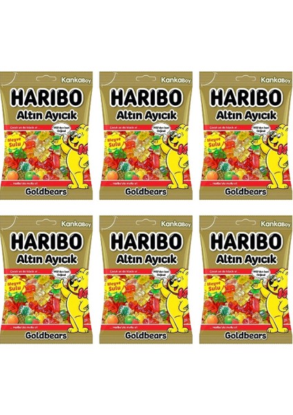 Goldbears 80 gr 6lı