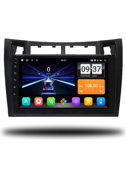 Toyota Yaris 2007-2011 Uyumlu 4-32 GB Multimedya Carplay