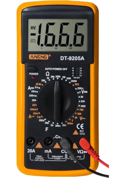 DT-9205A Usta Tipi Dijital Ölçü Aleti