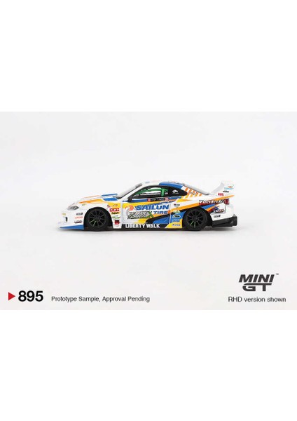 1/64 895 Nissan Lb-Super Silhouette S15 Sılvıa 2023 Formula Drift Japan fırsatları