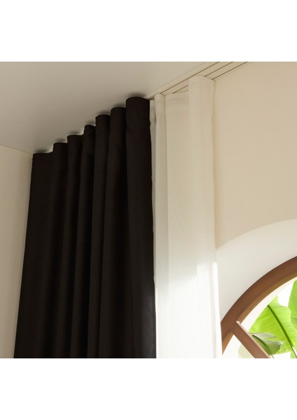 Harper Star Blackout Siyah Perde 150x270 cm fırsatları