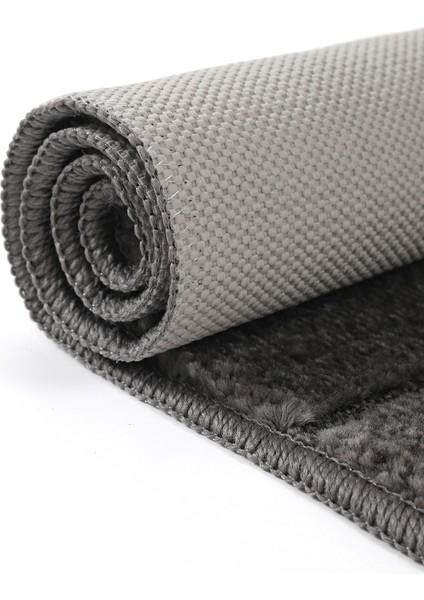 Doğal Kaymaz Taban Banyo Paspas Set Yumuşak Dokulu Su Emici Yıkanabilir Yeni Çizgili Set 50X80-50X40 modelleri
