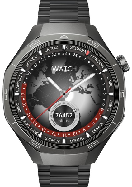 SK40 Amoled 49 mm 3 Kordonlu Akıllı Saat