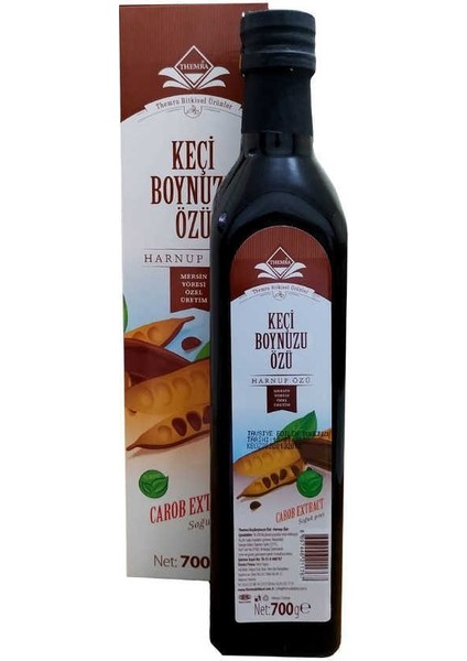 Keçiboynuzu Özü Harnup Özü Cam Şişe 700 gr