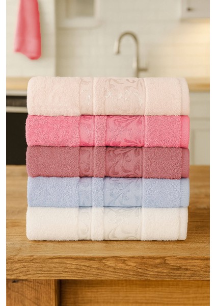 6'lı Mutfak Havlusu Seti 30X50 cm %100 Pamuklu Deniz