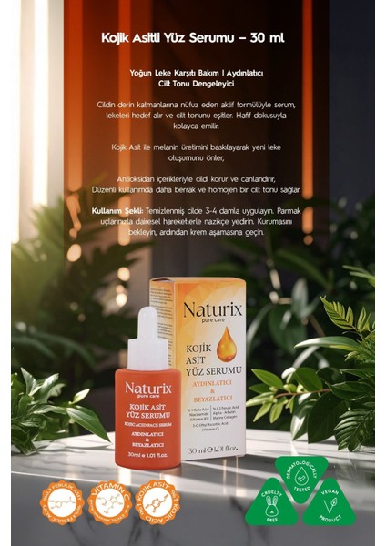 Kojik Asitli 3'lü Leke Karşıtı Cilt Bakım Seti | Sabun 100 gr + Serum 30ML + Krem 50 ml modelleri