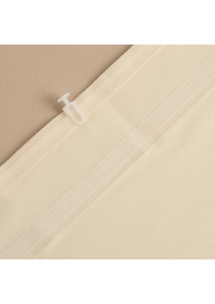 Holly Ada Fon Perde Krem 150x270 cm indirimleri