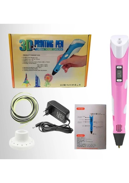 3D Kalem - Pembe fiyatları