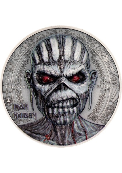 Agakulche Iron Maiden Gümüş Sikke Coin