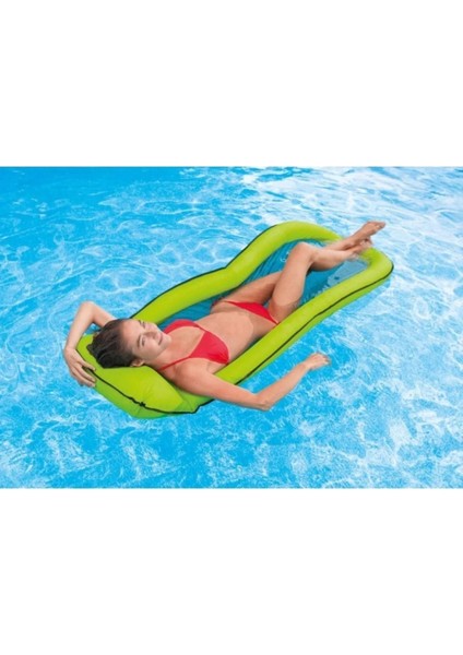 IDY58836 Şişme Fileli Deniz Yatak 178X94 cm fırsatları