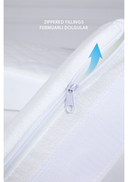 Bebek Yatağı, Yastığı Yıkanabilir Kılıf