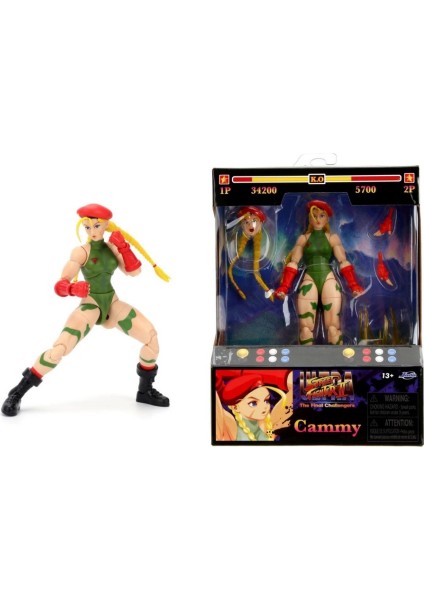 Jada Street Fighter Iı Cammy White Figür