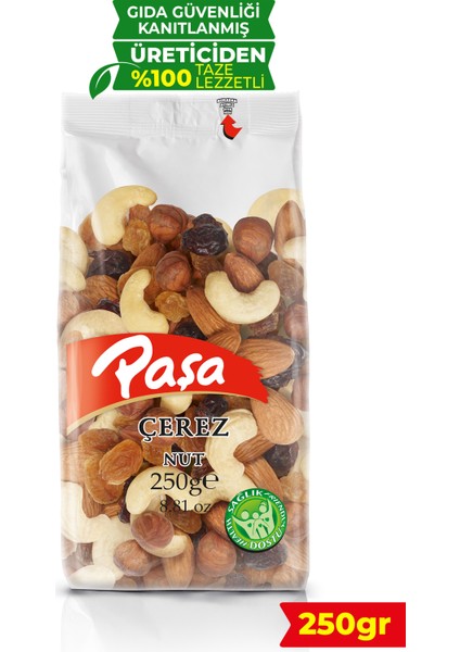 Çiğ Karışık Kuruyemiş 250 gr