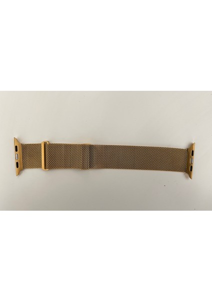 Paslanmaz Çelik Watch 10 Uyumlu Kordon Altın Renk 42-44-45-49MM