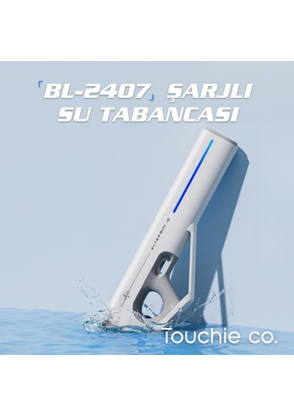 Su Tabancası Beyaz Şarjlı ve Otomatik Dolum Işıklı BL-2407 indirimleri