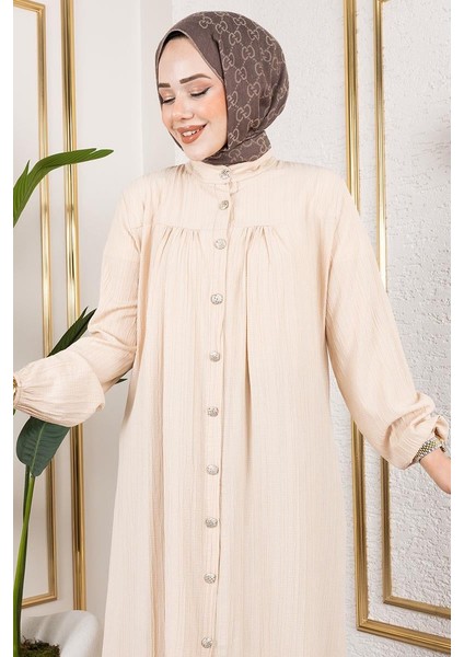 Robalı Uzun Tesettür Tunik Taş fiyatları