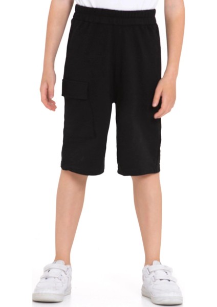 Kargo Cepli Erkek Çocuk Basic Şort 73651-1