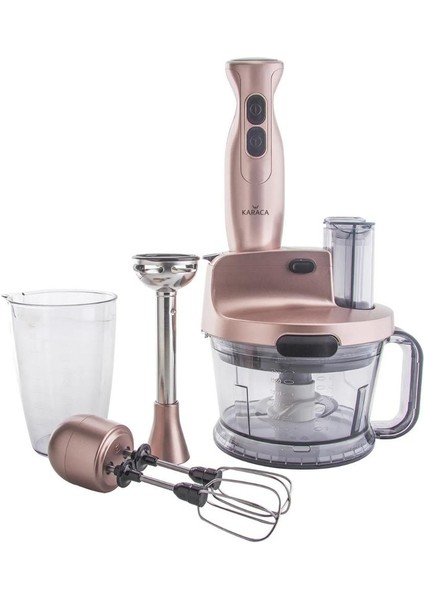 Pro Multıfonksıyonel Mutfak Robotu 2000w Rosegold