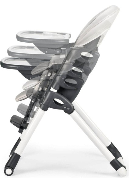Alkon Yatarlı Portatif Katlanabilen Yükseklik Ayarlı Mama Sandalyesi Gri fiyatları