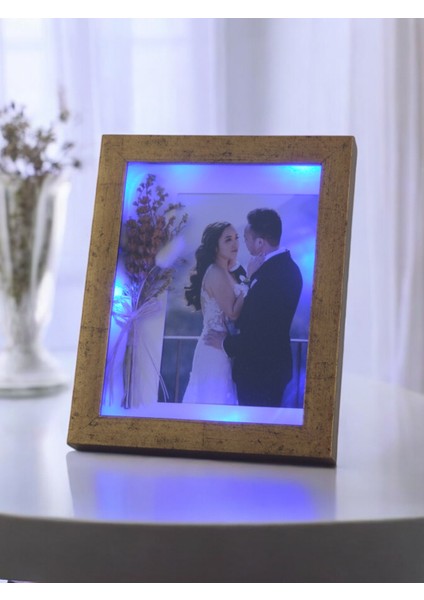 Işıklı Resim Çerçevesi-Fotoğraf Çerçevesi -Hediyelik Çerçeve -Bebek Odası Çerçeve-Hediyelik Eşya - Hediye - Sevgililer Günü Hediyesi - Ev Aksesuarı - Ev Dekor Ürünleri modelleri