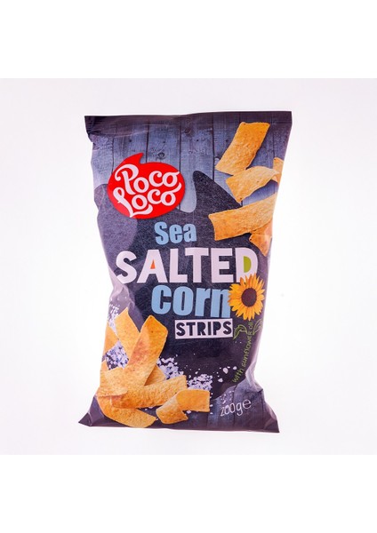 Sea Salted Corn Strıps 200 gr