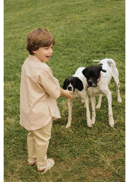 Gabardin Pantolon Bej (Unisex) fiyatları