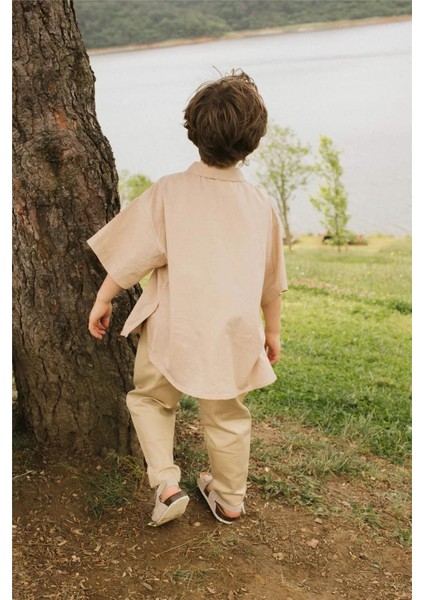 Gabardin Pantolon Bej (Unisex) modelleri