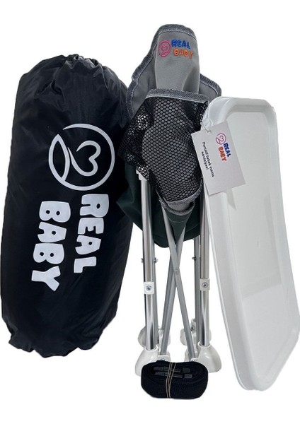 Büyük Portatif Katlanabilir Taşınabilir Mama Sandalyesi 6-48 Ay fiyatları