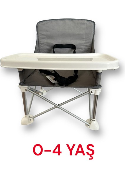 Büyük Portatif Katlanabilir Taşınabilir Mama Sandalyesi 6-48 Ay indirimleri