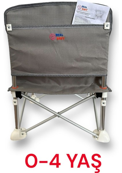 Büyük Portatif Katlanabilir Taşınabilir Mama Sandalyesi 6-48 Ay