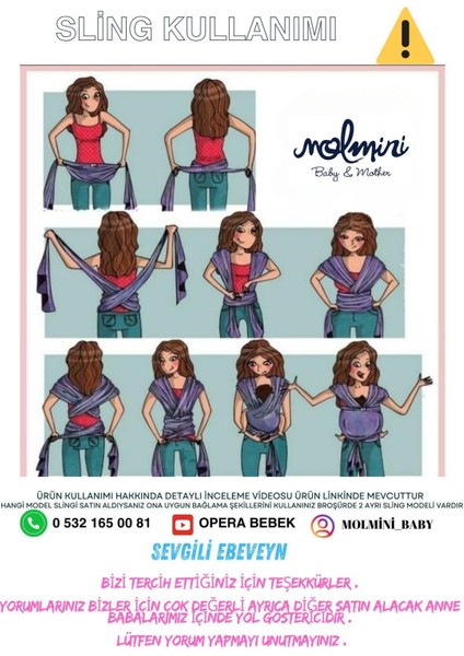 Premium Sling Pamuklu Esnek Wrap Kanguru Anakucağı Taşıma fırsatları