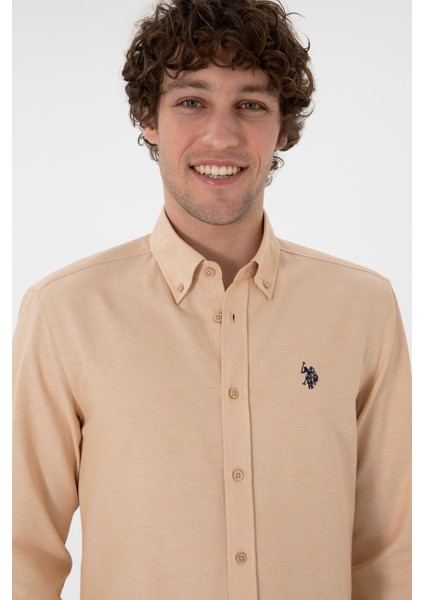 Erkek Camel Gömlek Basic 50306338-VR015 modelleri