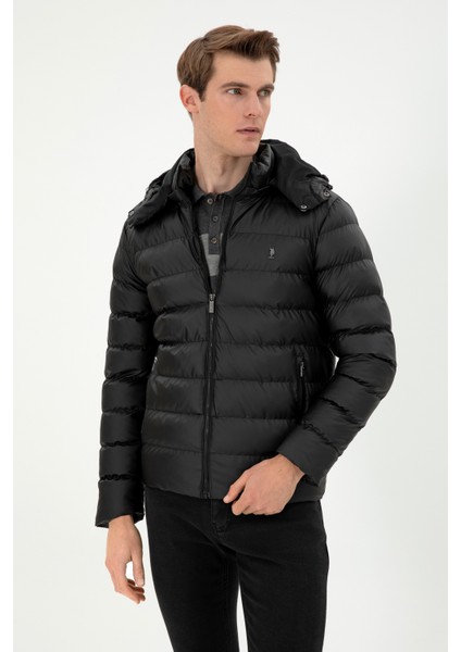 Erkek Siyah Deri Mont-Kaban 50297249-001 modelleri