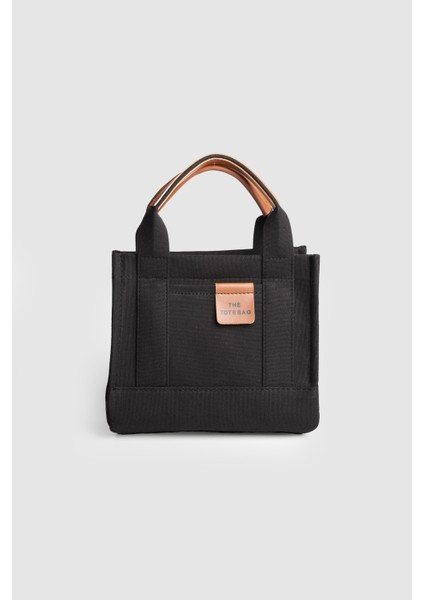 Kadın Keten Tote Bag Çanta Siyah fiyatları