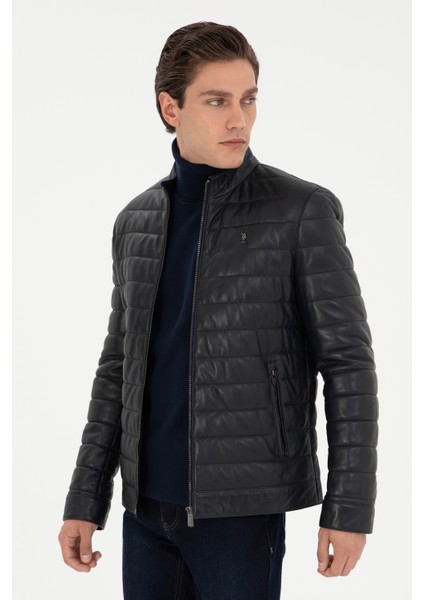 Erkek Lacivert Deri Mont-Kaban 50297160-200