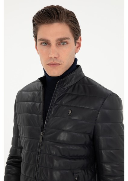 Erkek Lacivert Deri Mont-Kaban 50297160-200 fiyatları