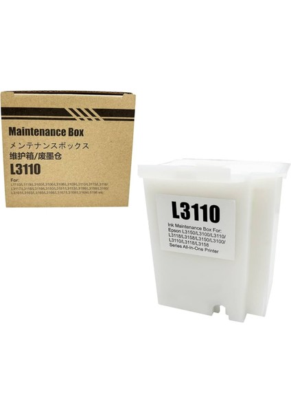 Ecotank L3101/L3110/L3111 Yazıcı Uyumlu Muadil Atık Kutusu Padli fırsatları