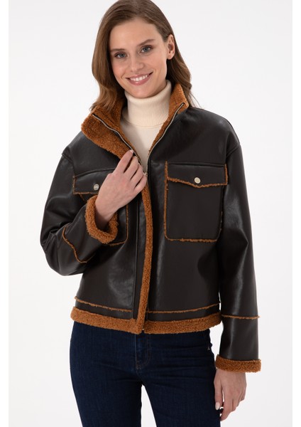 Kadın Kahverengi Deri Mont-Kaban 50297229-400 modelleri