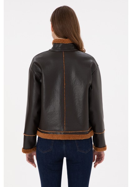 Kadın Kahverengi Deri Mont-Kaban 50297229-400 indirimleri